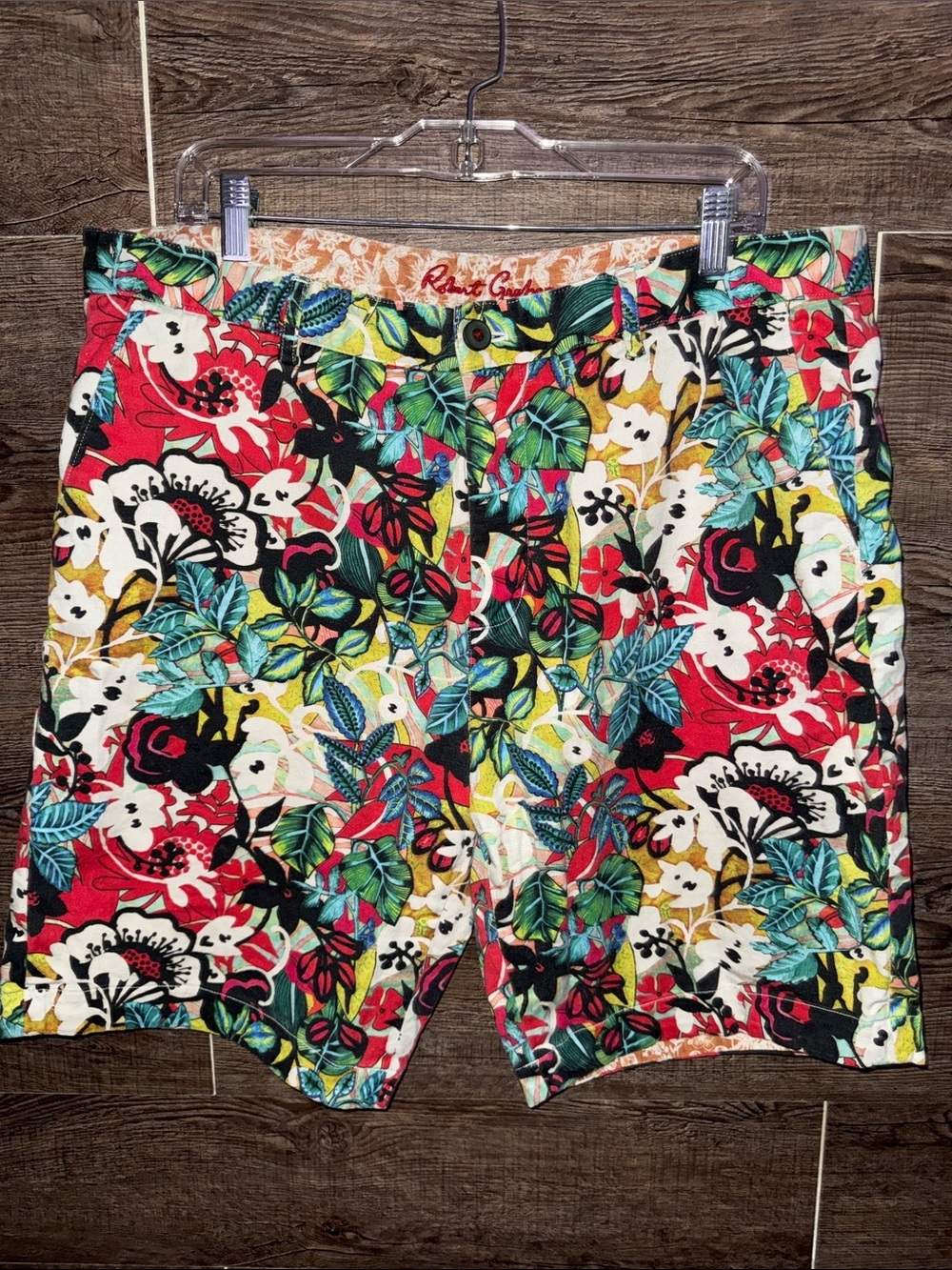 Robert Graham Multicolor Tropical Floral Swim Trunks